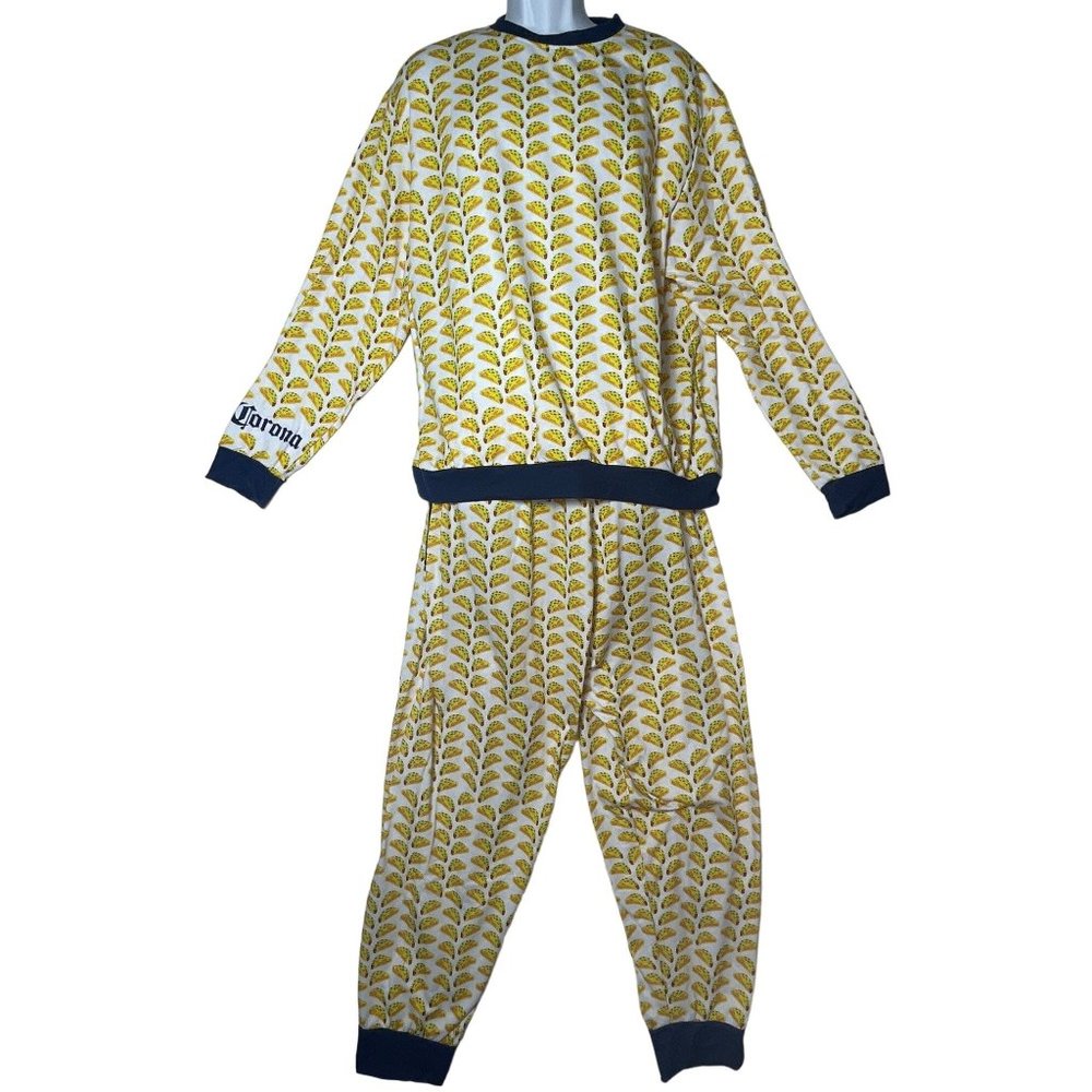 Corona taco pajamas Men's XL lounge wear